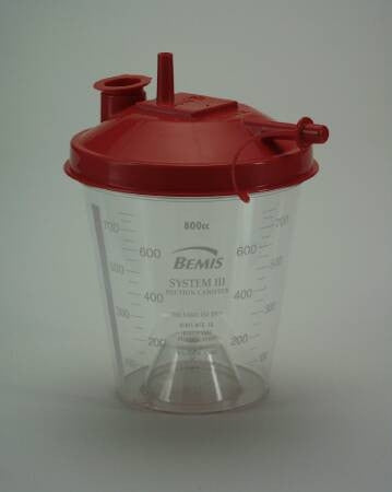 Replacement Round Suction Canister and Lid